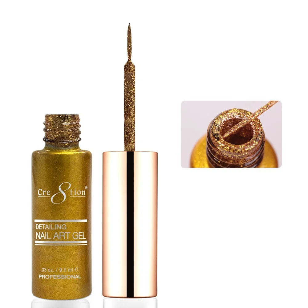 CRE8TION DETAILING NAIL ART GEL 0.33 OZ