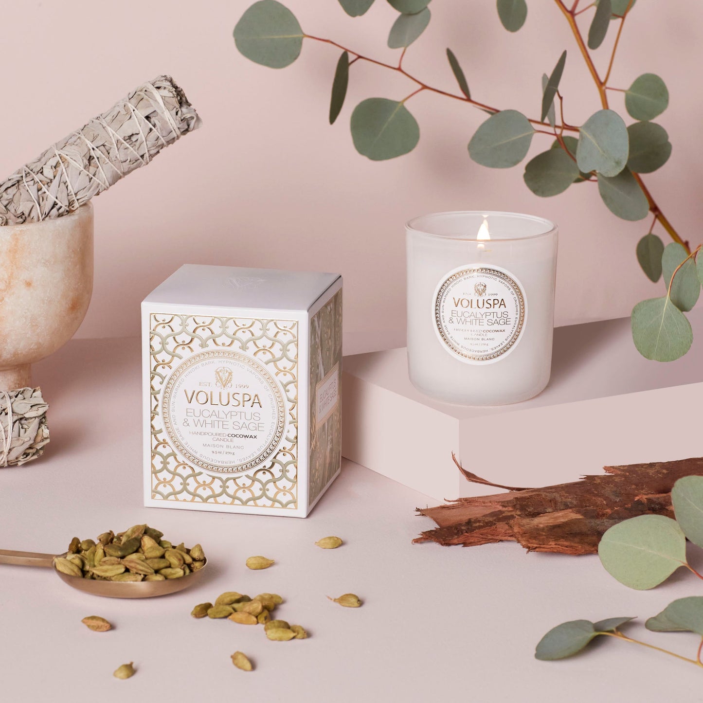VOLUSPA CANDLE MAISON BLANC COLLECTION