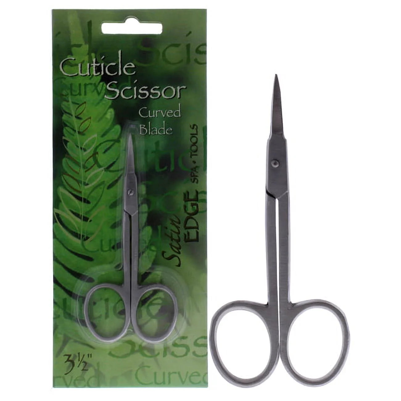 SATIN EDGE CUTICLE SCISSORS CURVED BLADE