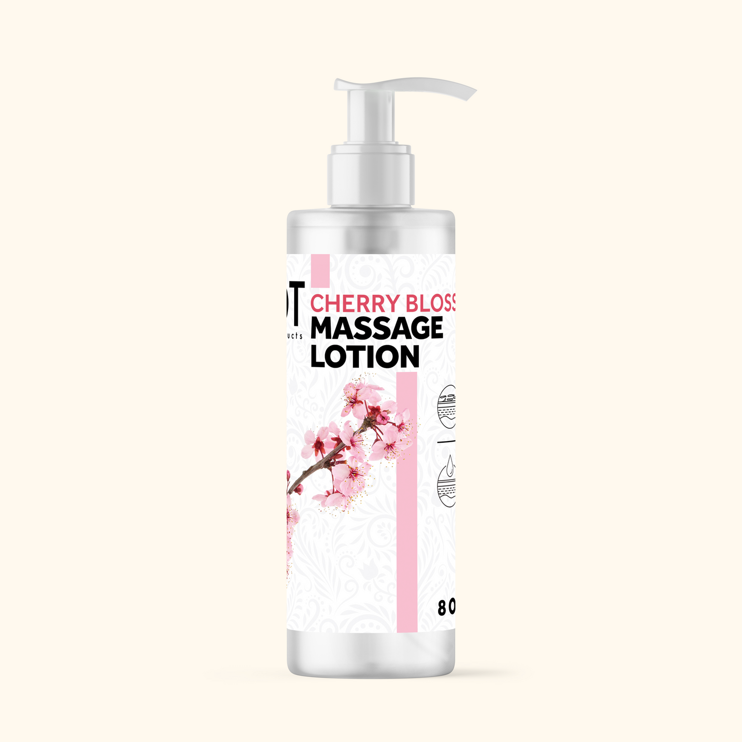 TOT MASSAGE LOTION 8 OZ CASE