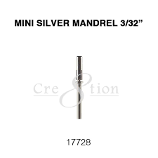 CRE8TION MINI SILVER MANDREL 3/32"