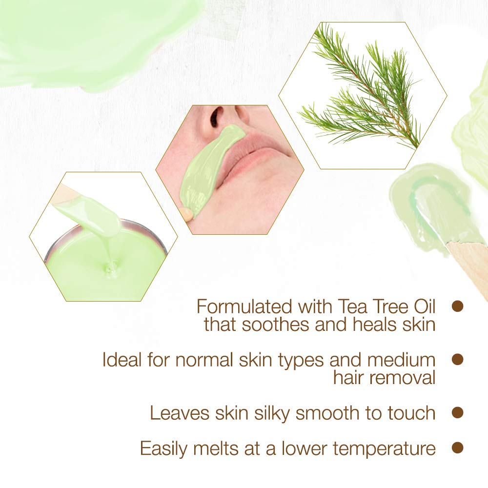 GIGI TEA TREE INFUSED CRÈME WAX