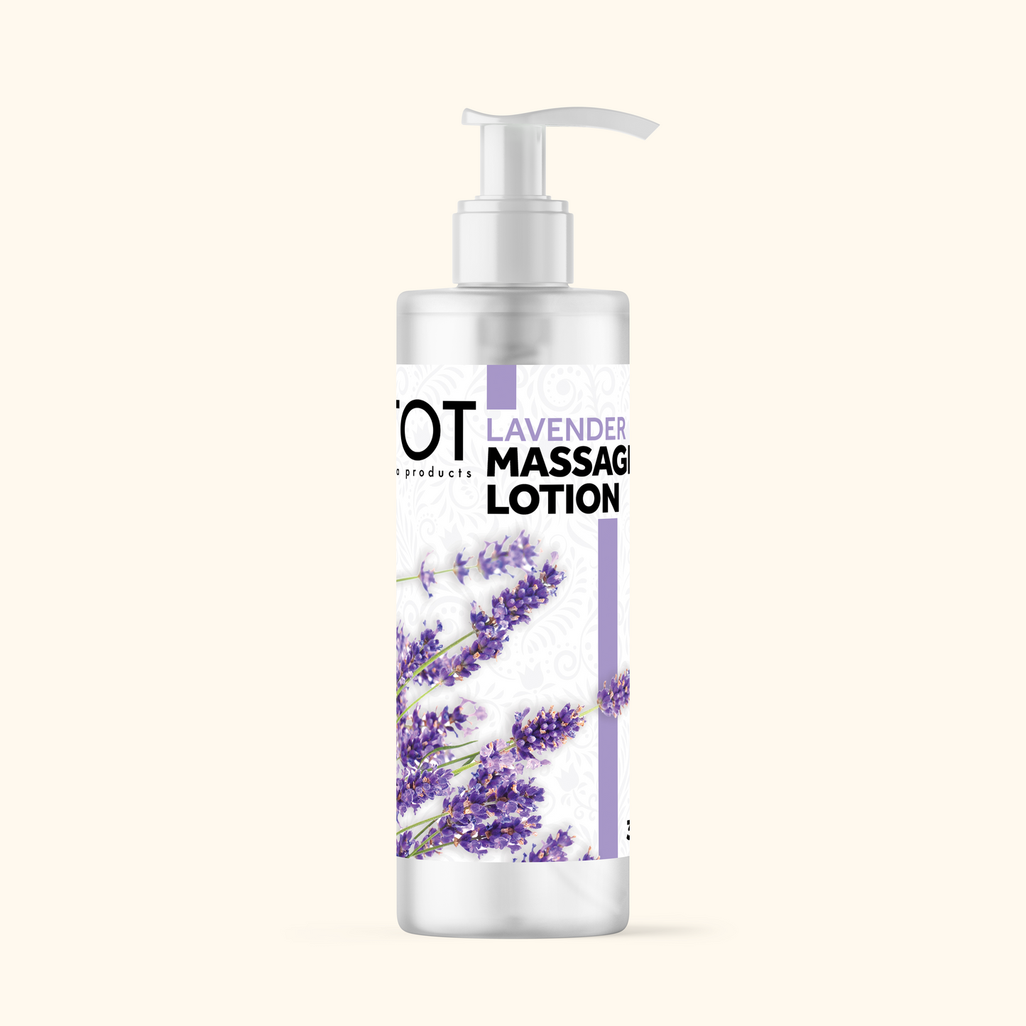 TOT MASSAGE LOTION 8 OZ CASE