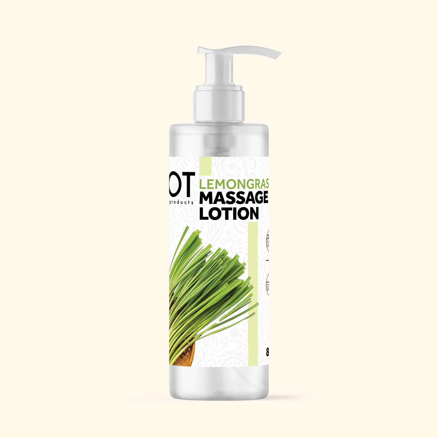 TOT MASSAGE LOTION 8 OZ CASE