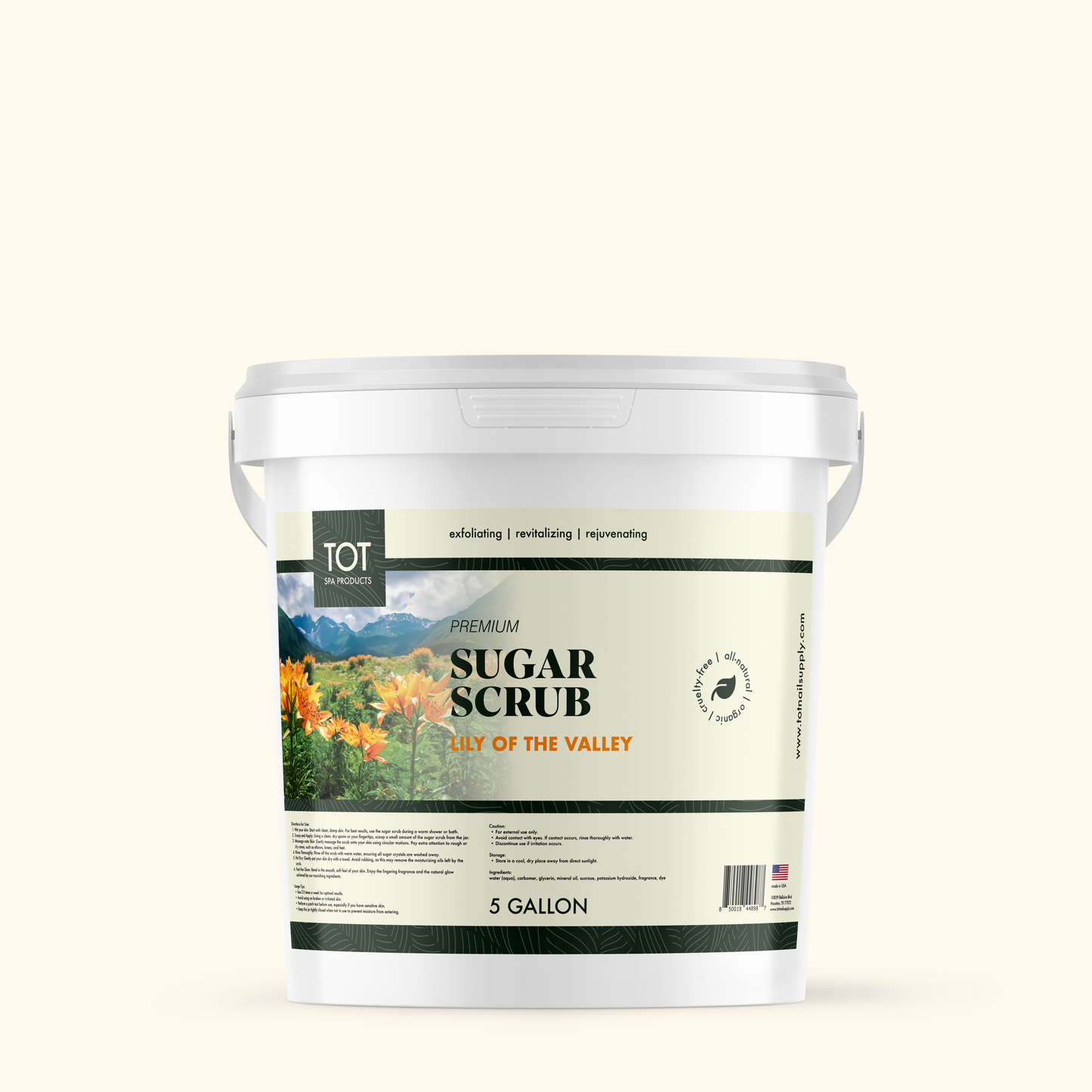 TOT Sugar Scrub Lily of the Valley 1G
