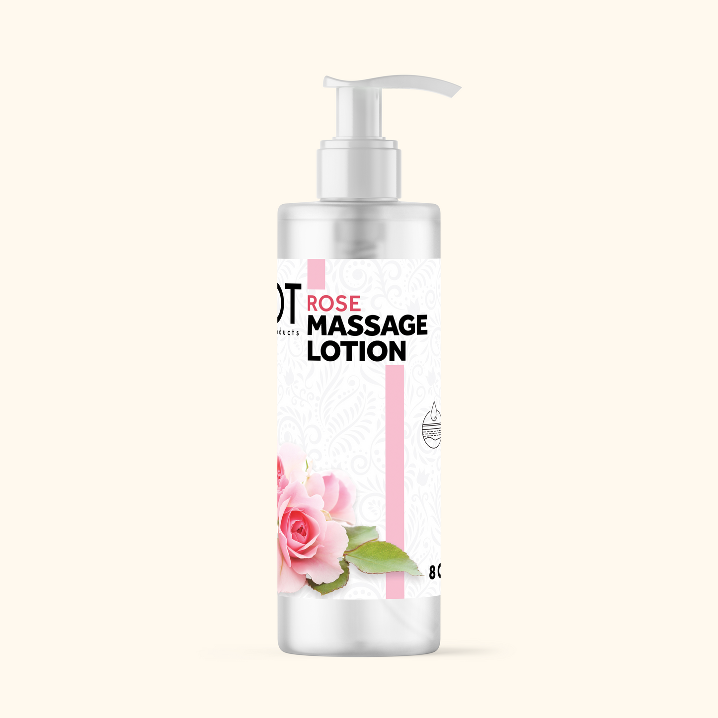 TOT MASSAGE LOTION 8 OZ CASE