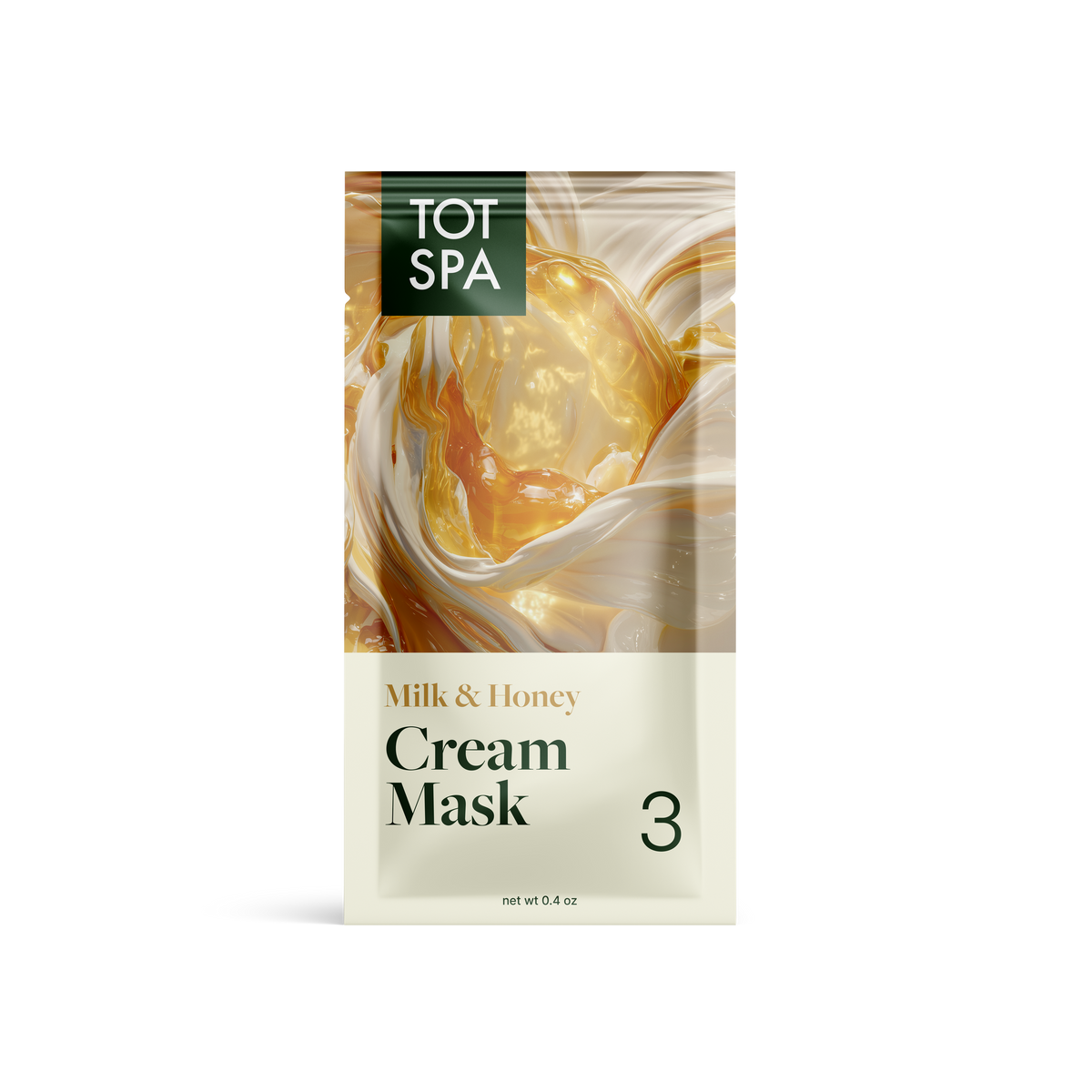 TOT Cream Mask Milk & Honey Pouch 1 PC