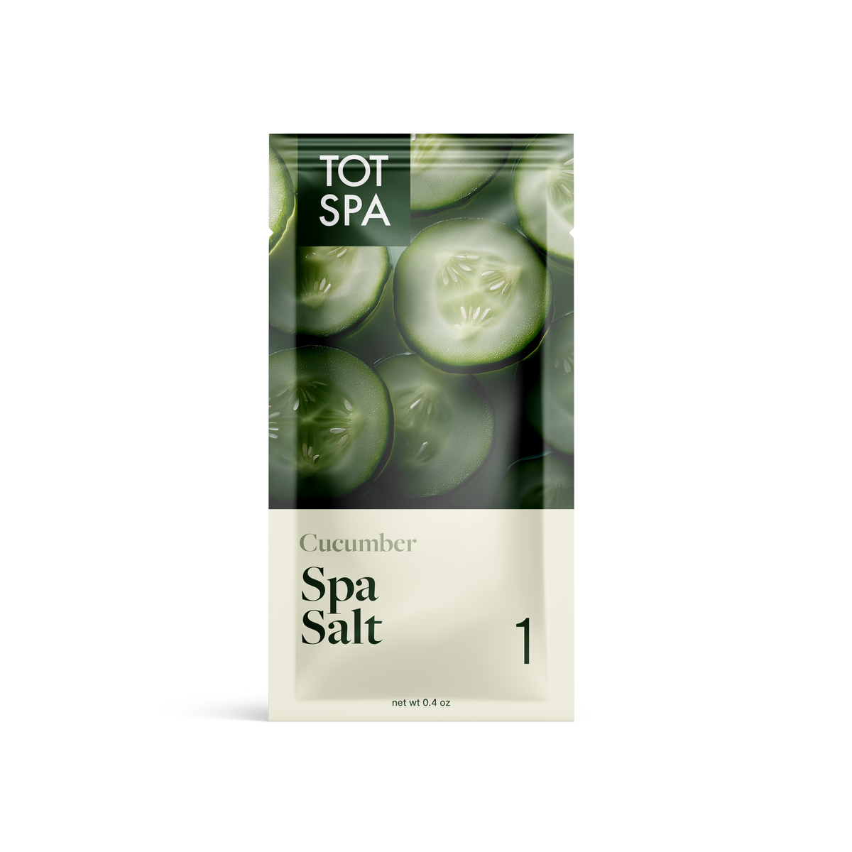 TOT Spa Salt Cucumber Pouch 1 PC