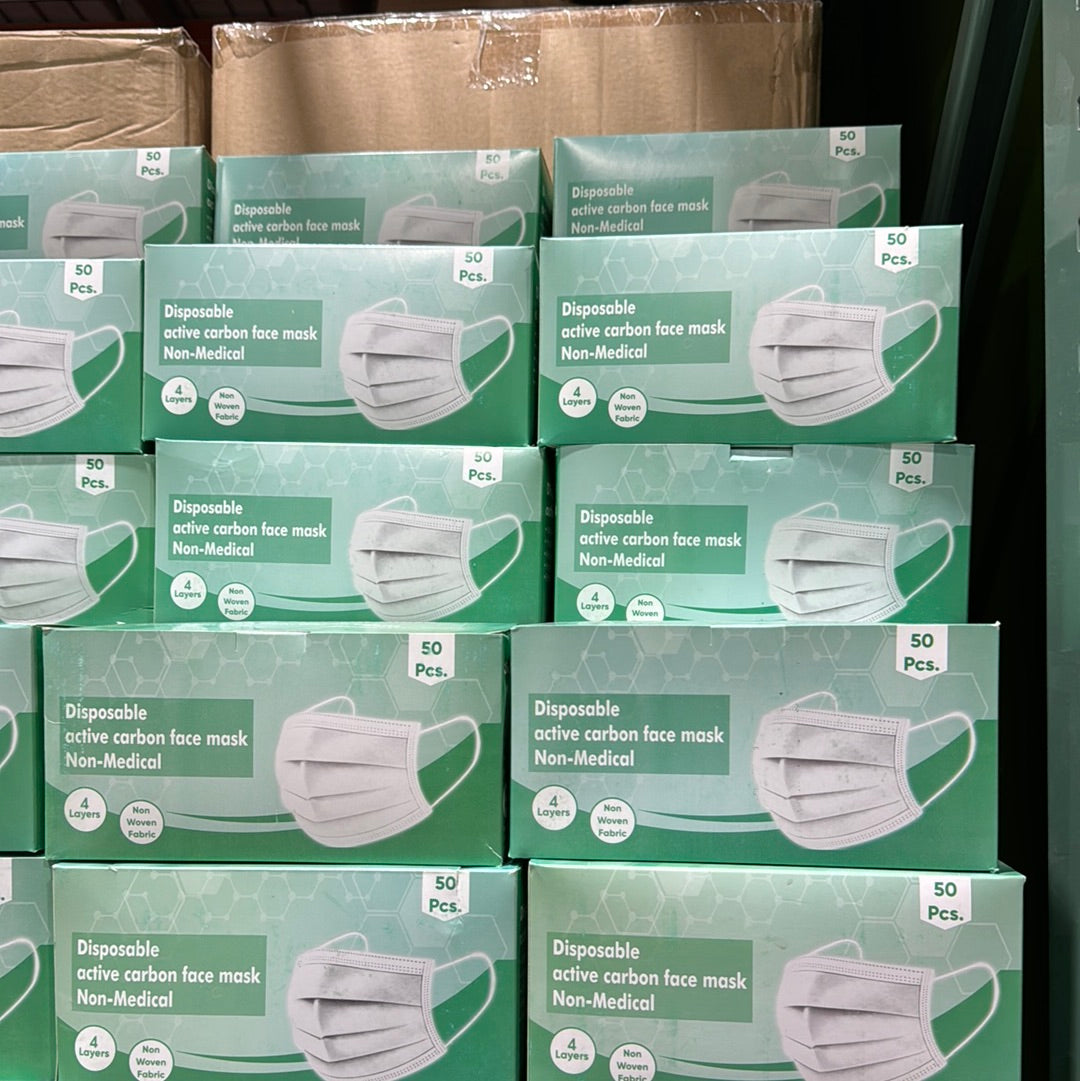 DISPOSABLE FACE MASK (50 PCS)