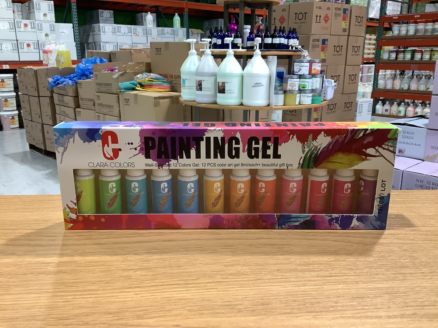 CLARA COLORS PAINTING GEL (1 PACK/12PC)