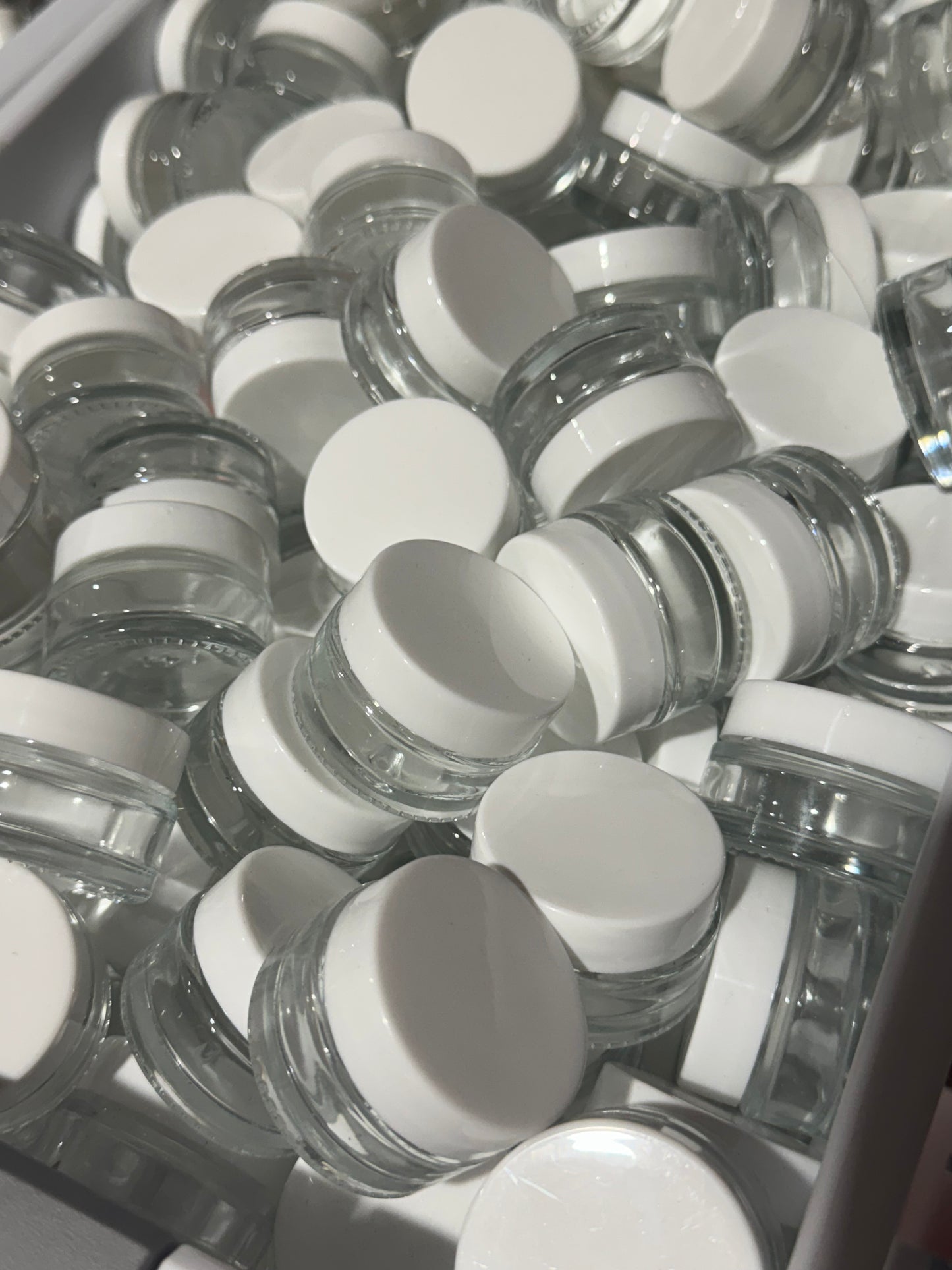EMPTY GLASS JAR 0.5OZ