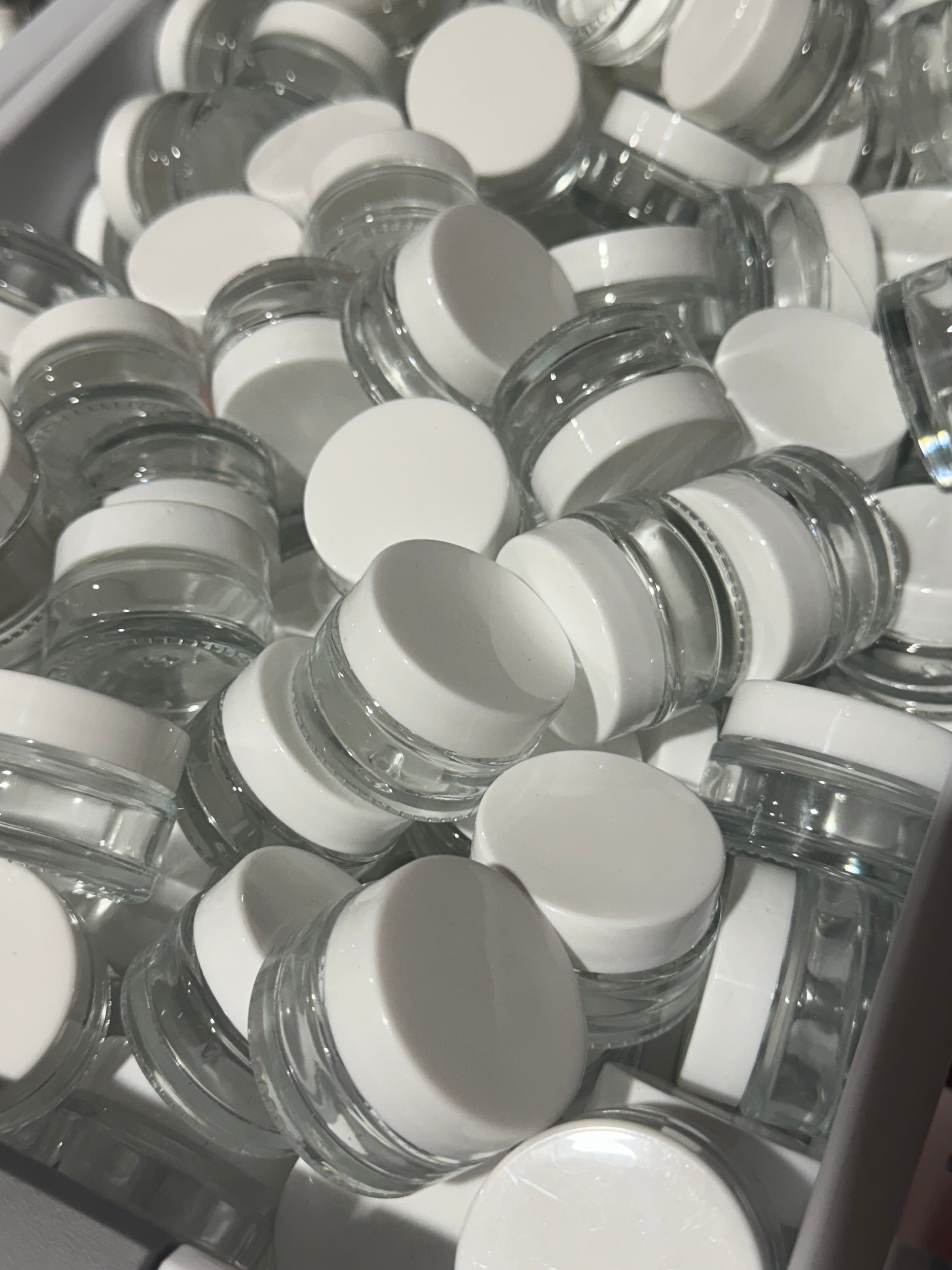 EMPTY GLASS JAR 0.5OZ