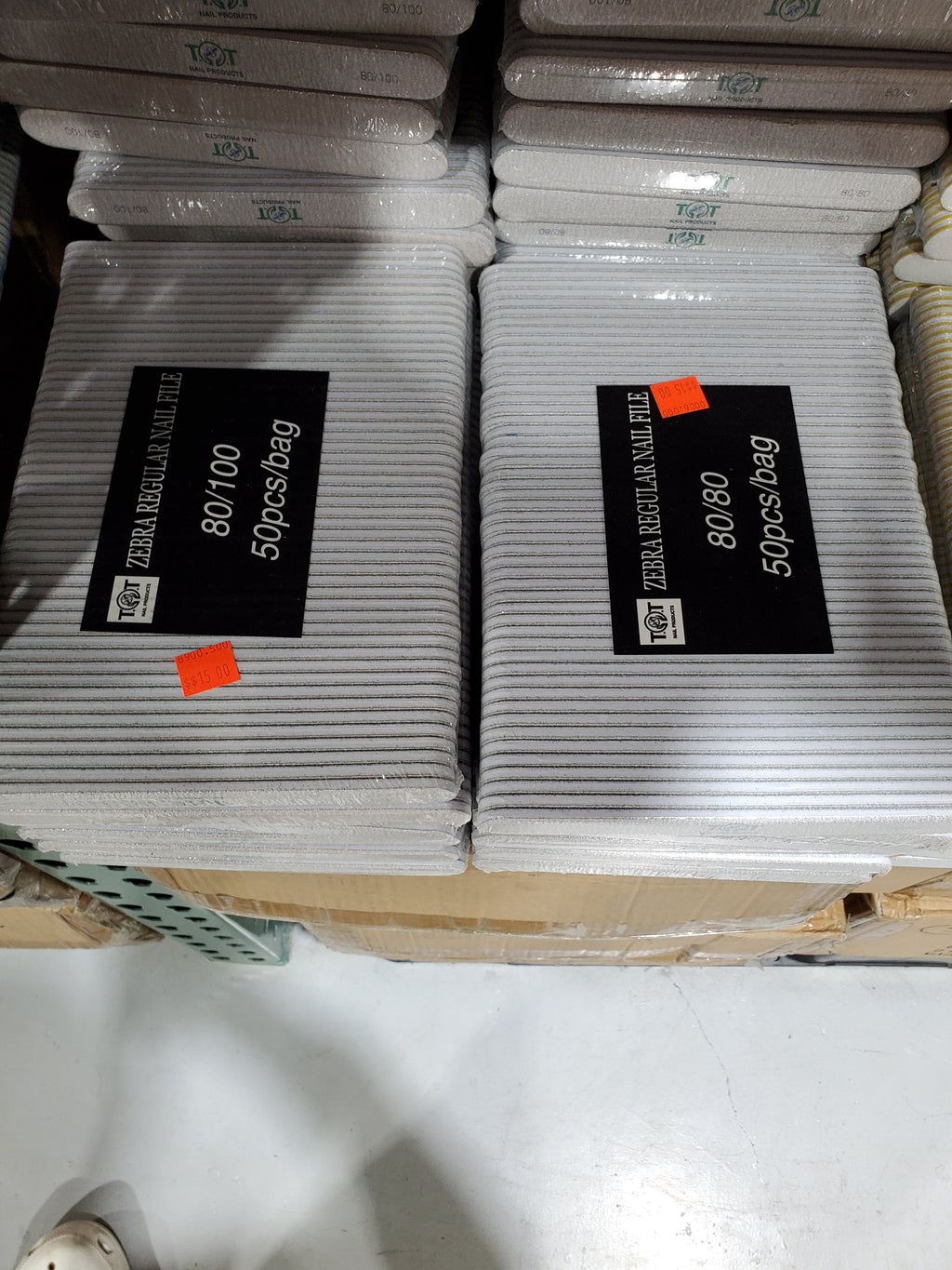 REGULAR NAIL FILE 1 PACK (50 PCS)