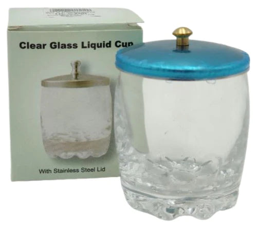 CLEAR GLASS LIQUID CUP