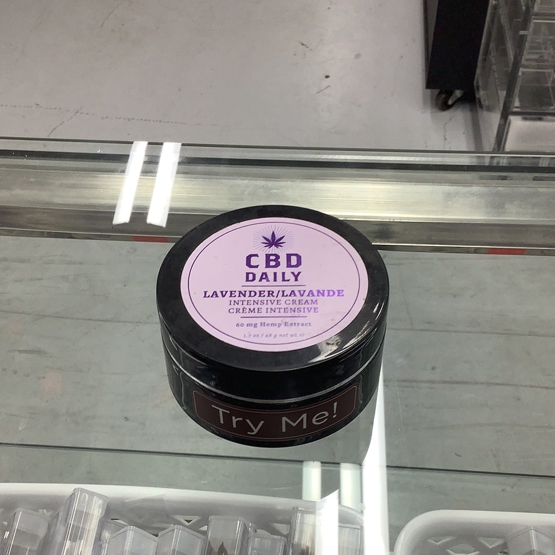 CBD DAILY LAVENDER INTENSIVE CREAM WITH ESSENTIAL OILS