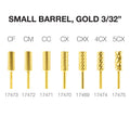 CRE8TION GOLD CARBIDE SMALL BARREL 3/32"