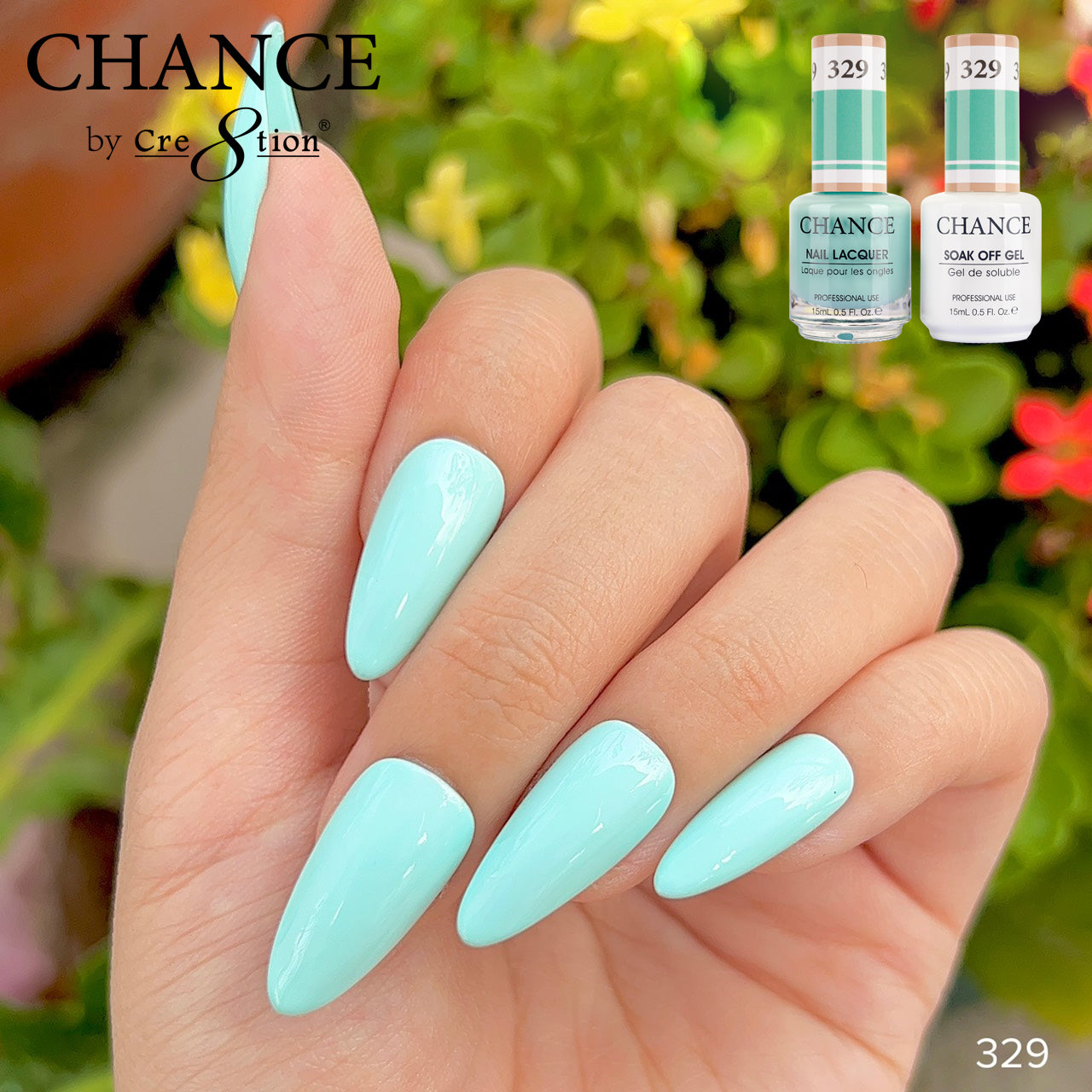 Chance by Cre8tion Matching Trio 329 — swatch (CR8-TRIO-329)