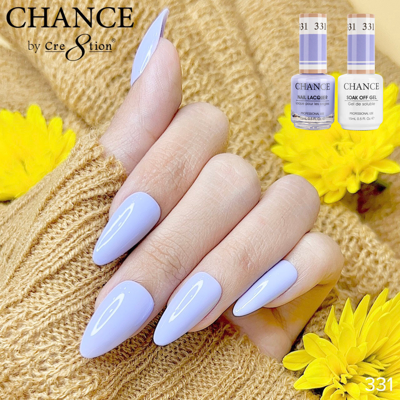 Chance by Cre8tion Matching Powder 331 — swatch (CR8-POW-331)