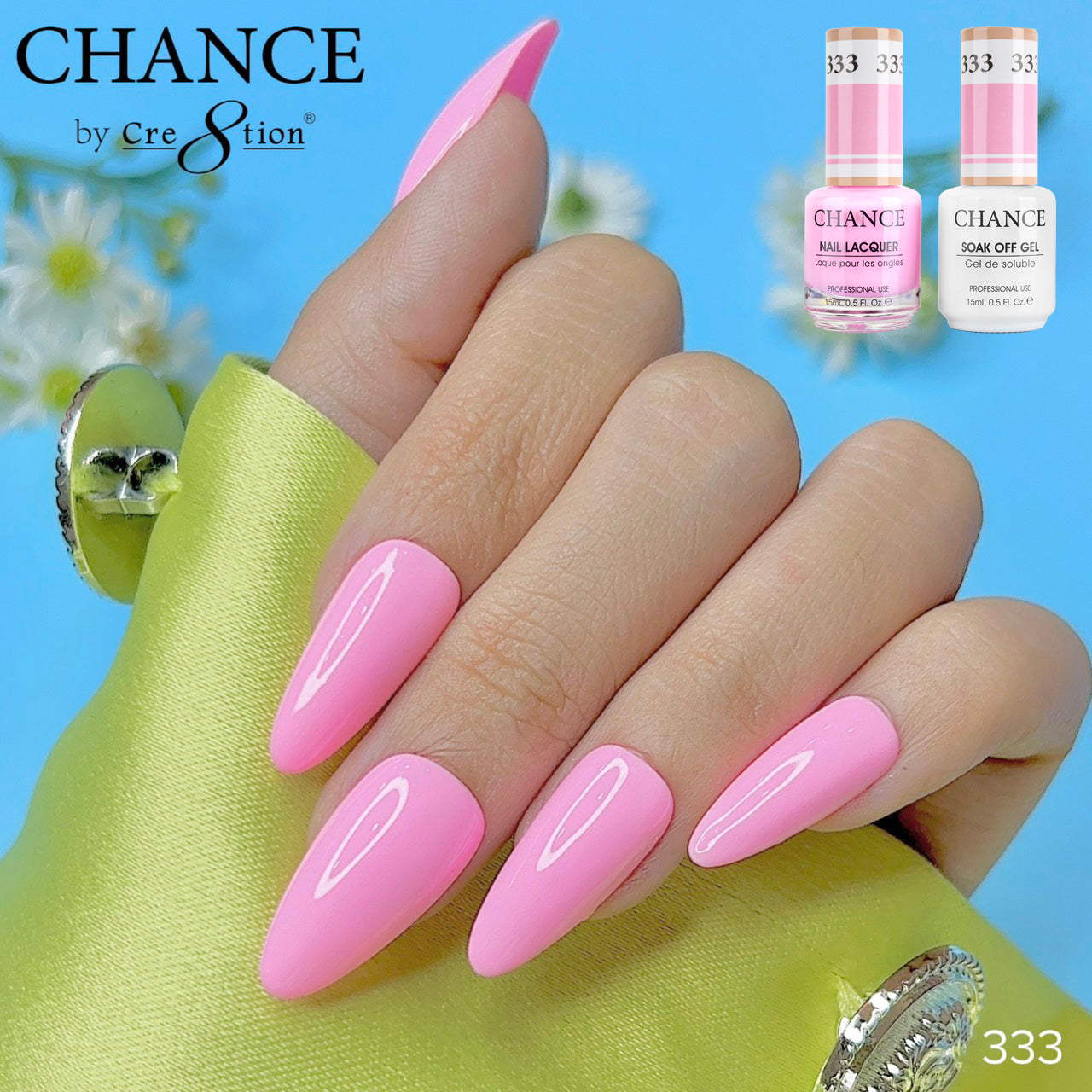 Chance by Cre8tion Matching Powder 333 — swatch (CR8-POW-333)
