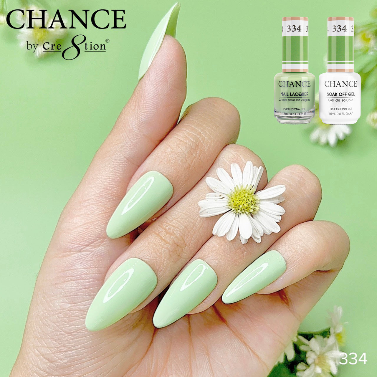 Chance by Cre8tion Matching Trio 334 — swatch (CR8-TRIO-334)