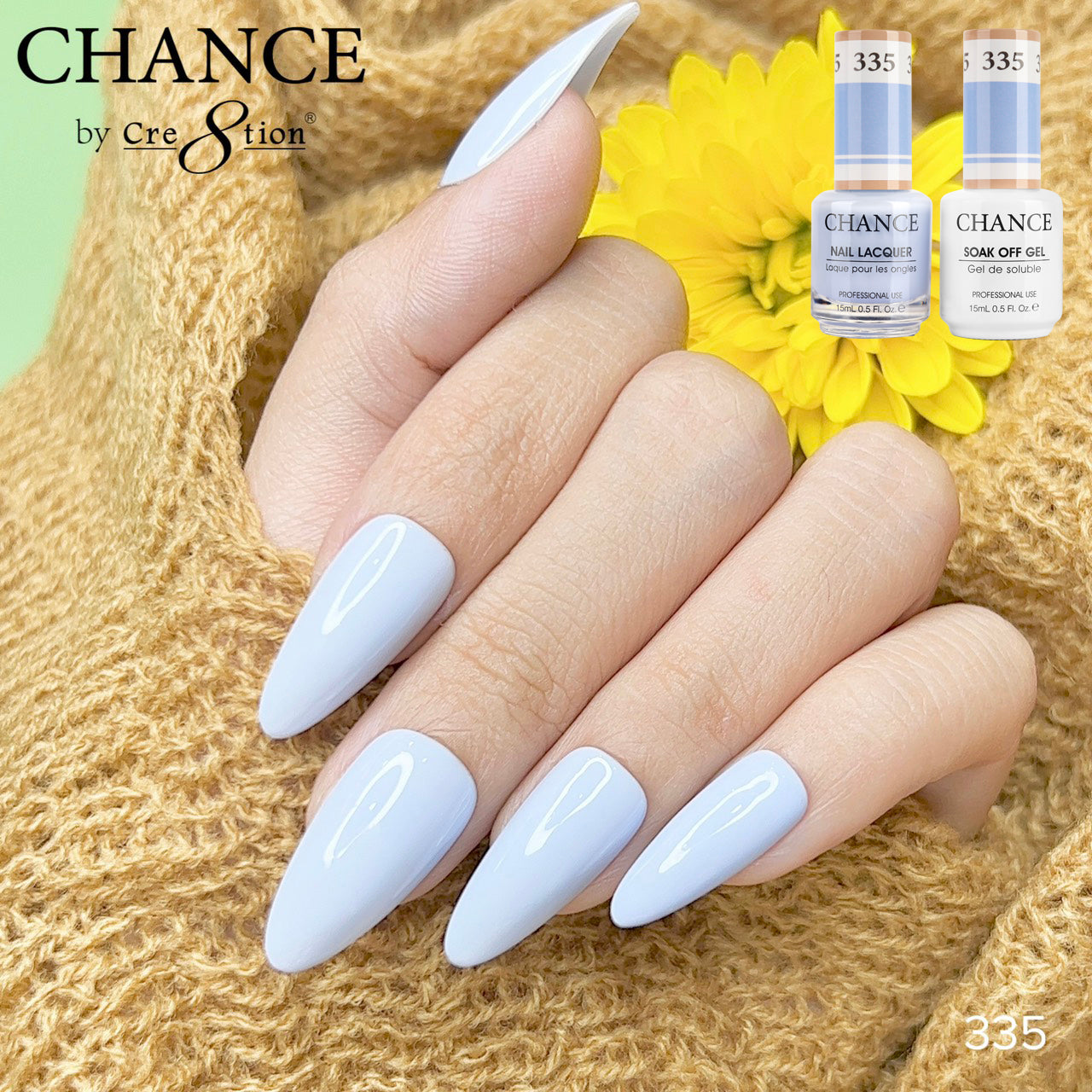 Chance by Cre8tion Matching Trio 335 — swatch (CR8-TRIO-335)
