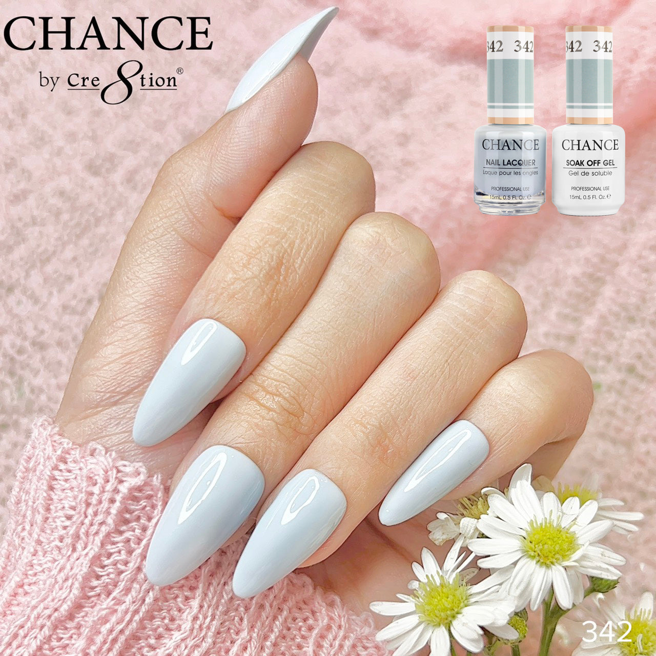 Chance by Cre8tion Matching Powder 342 — swatch (CR8-POW-342)