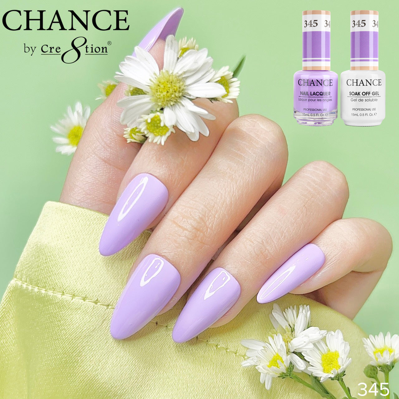 Chance by Cre8tion Matching Trio 345 — swatch (CR8-TRIO-345)