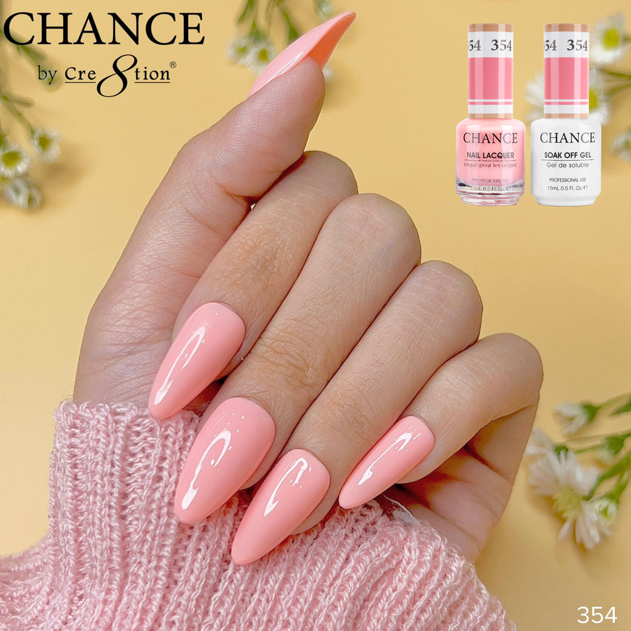Chance by Cre8tion Matching Powder 354 — swatch (CR8-POW-354)