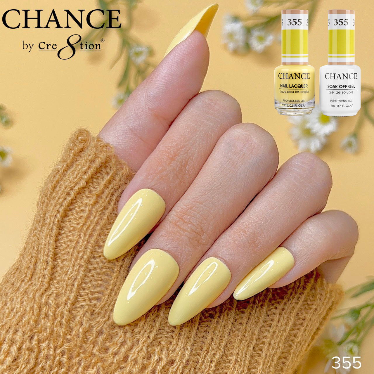 Chance by Cre8tion Matching Powder 355 — swatch (CR8-POW-355)