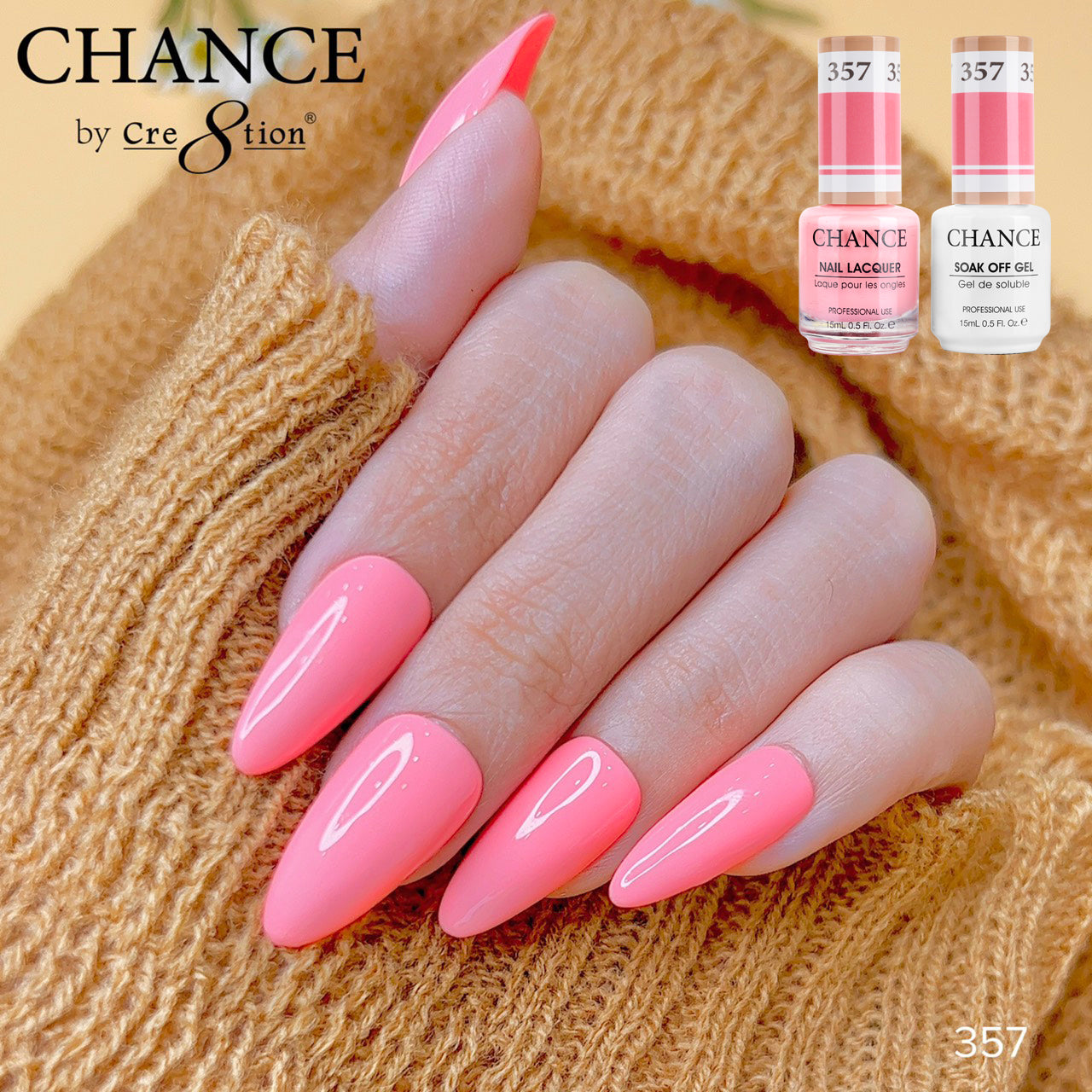 Chance by Cre8tion Matching Trio 357 — swatch (CR8-TRIO-357)