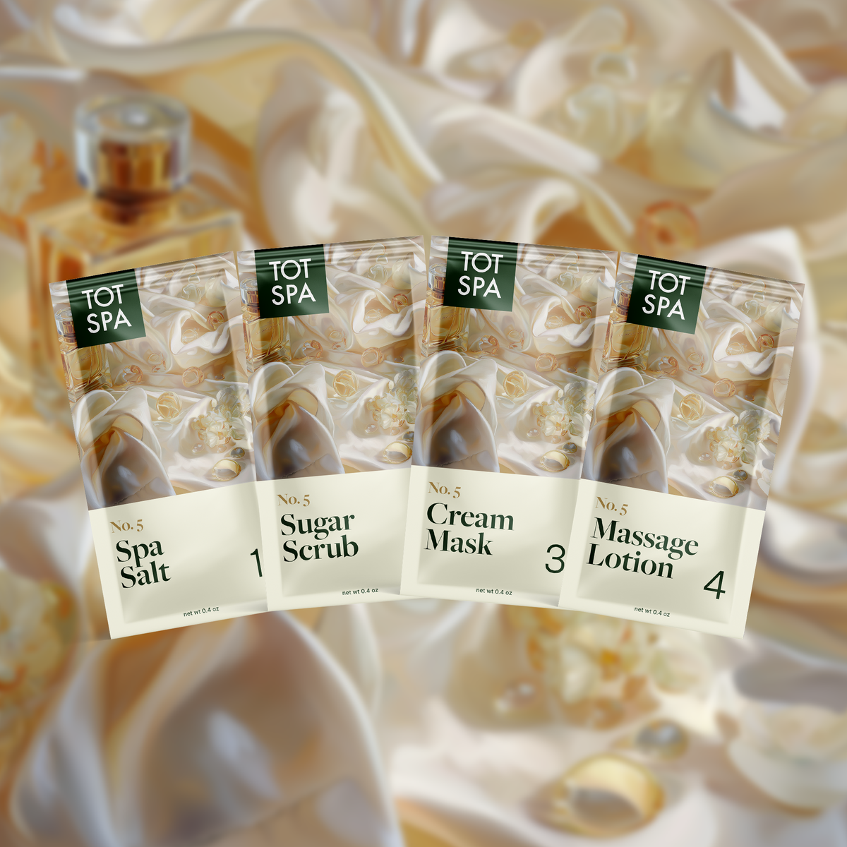 TOT 4 Step Spa Kit No. 5 pouches