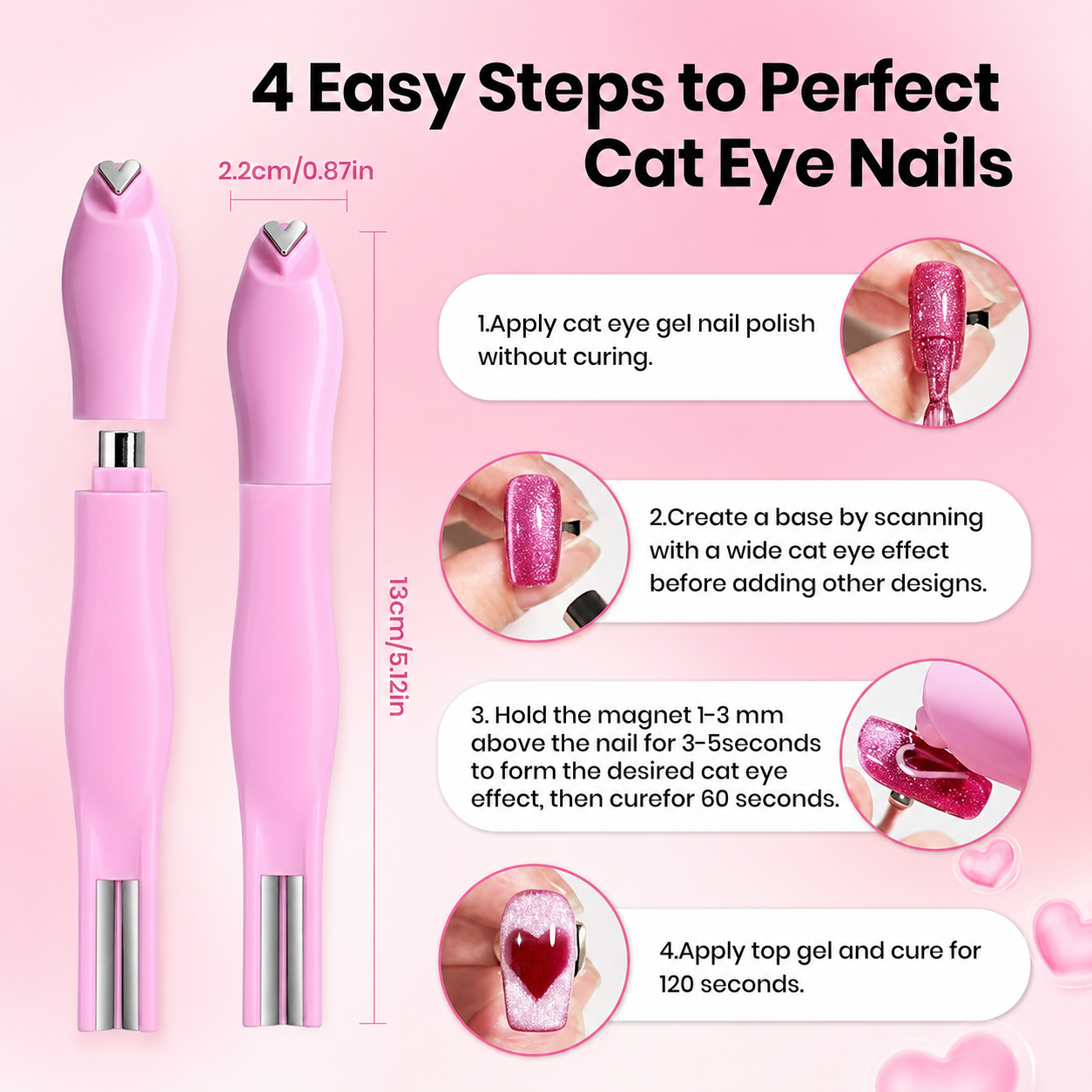 DM 4 in 1 Cat Eye Magnet