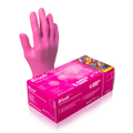 GĂNG TAY BỘT NITRILE MÀU XANH