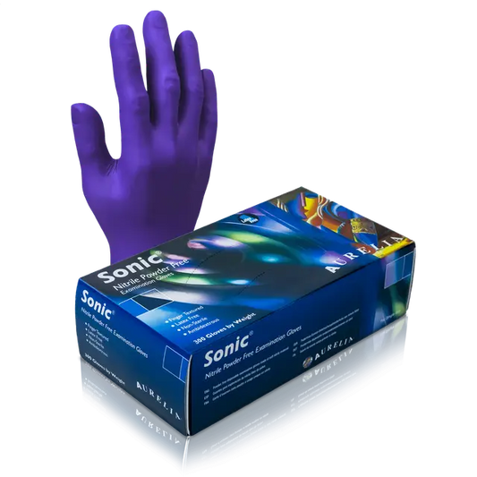 GĂNG TAY KHÁM KHÔNG ĐIỆN SONIC NITRILE (3000 GĂNG TAY)