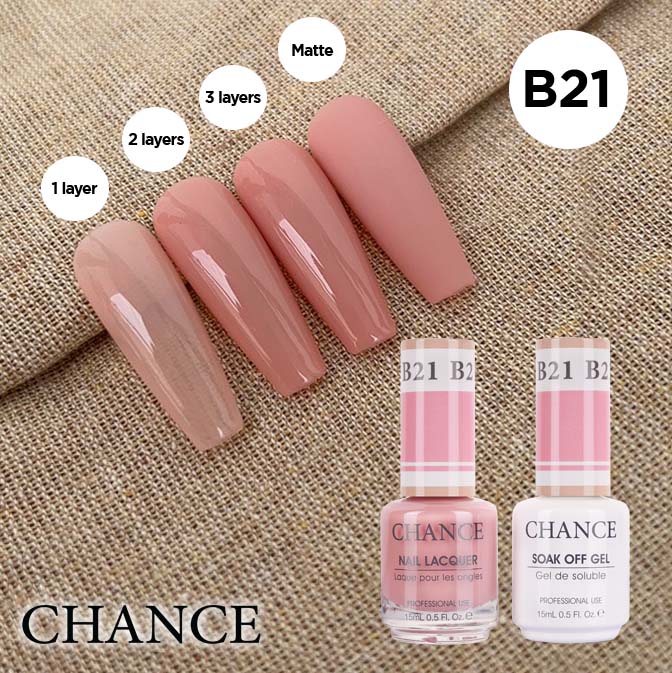 Chance by Cre8tion Matching Powder B21 — swatch (CR8-POW-B21)
