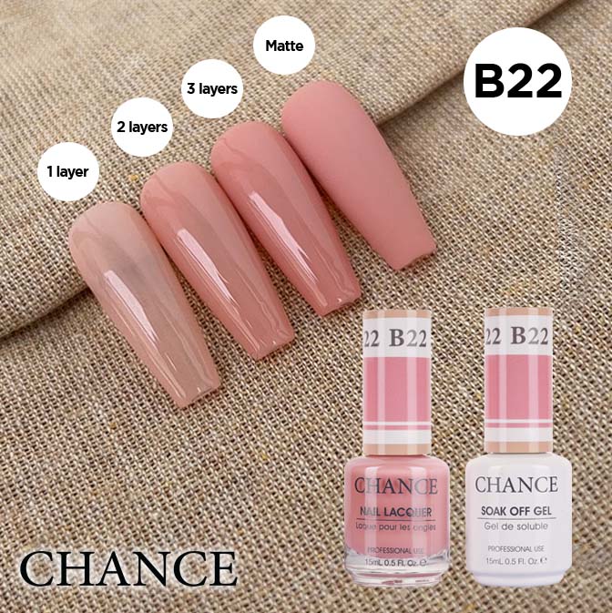 Chance by Cre8tion Matching Trio B22 — swatch (CR8-TRIO-B22)