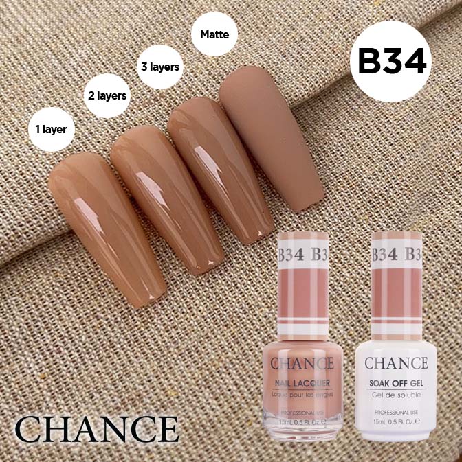 Chance by Cre8tion Matching Trio B34 — swatch (CR8-TRIO-B34)