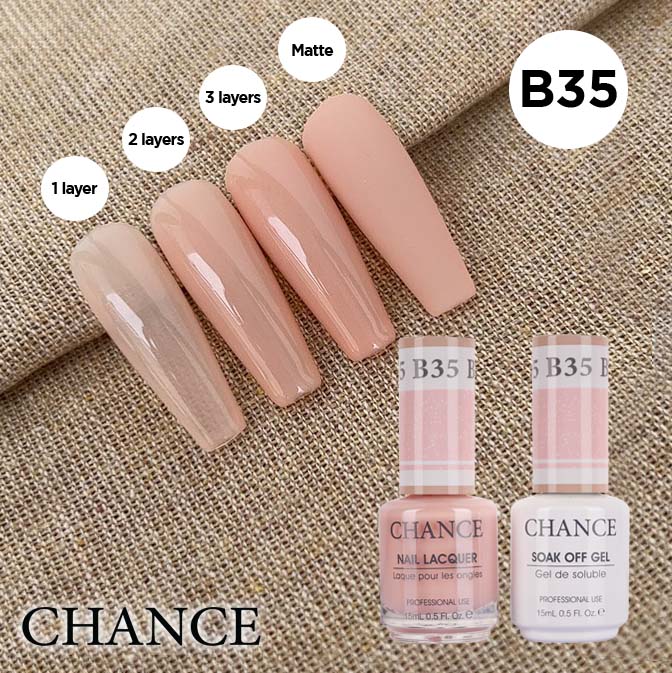 Chance by Cre8tion Matching Powder B35 — swatch (CR8-POW-B35)