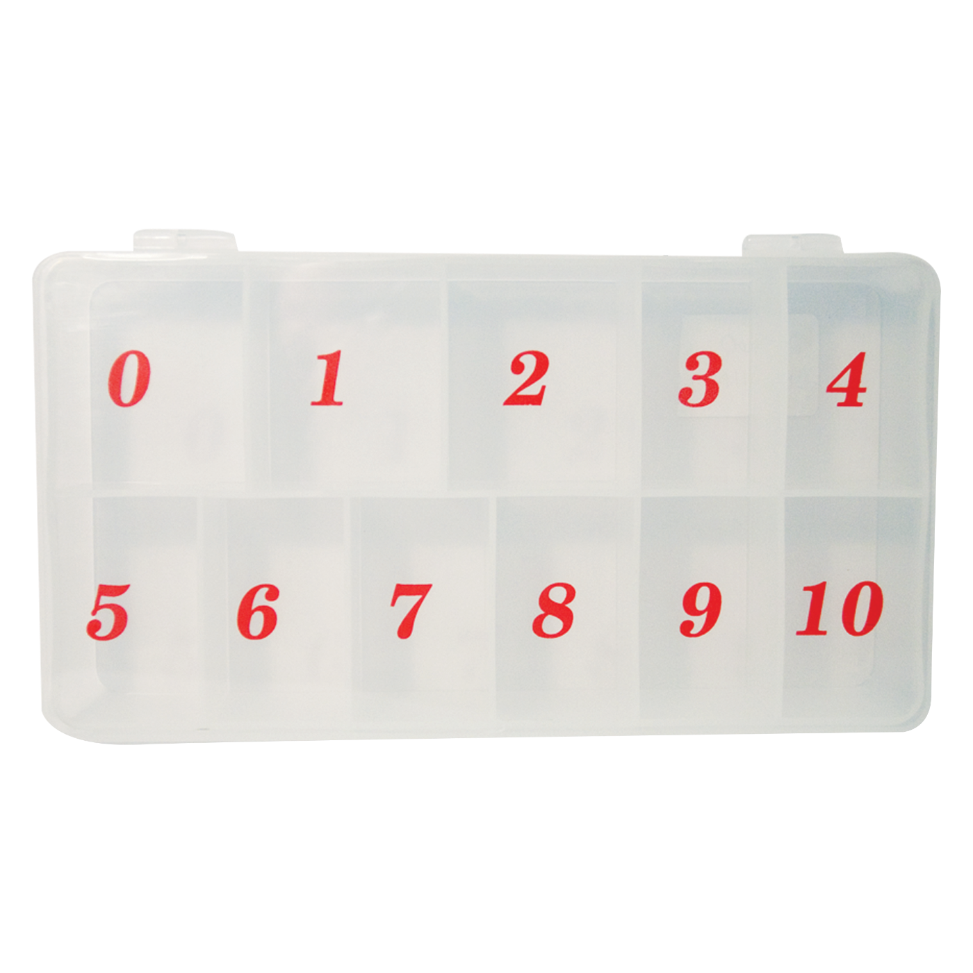 DL FROSTED NAIL TIP BOX