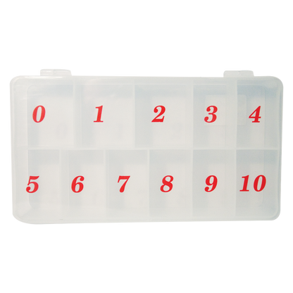 DL FROSTED NAIL TIP BOX