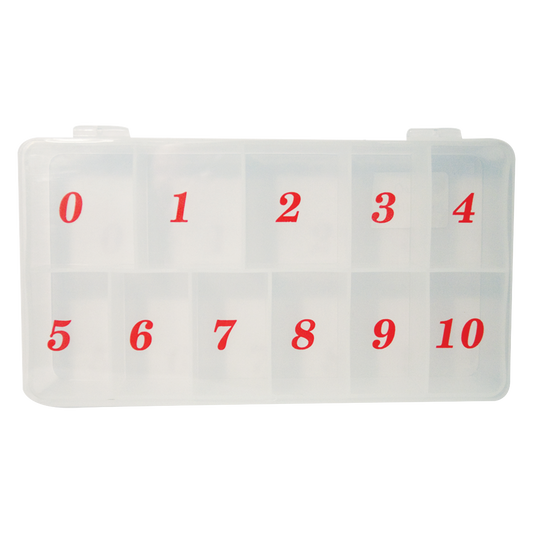 DL FROSTED NAIL TIP BOX