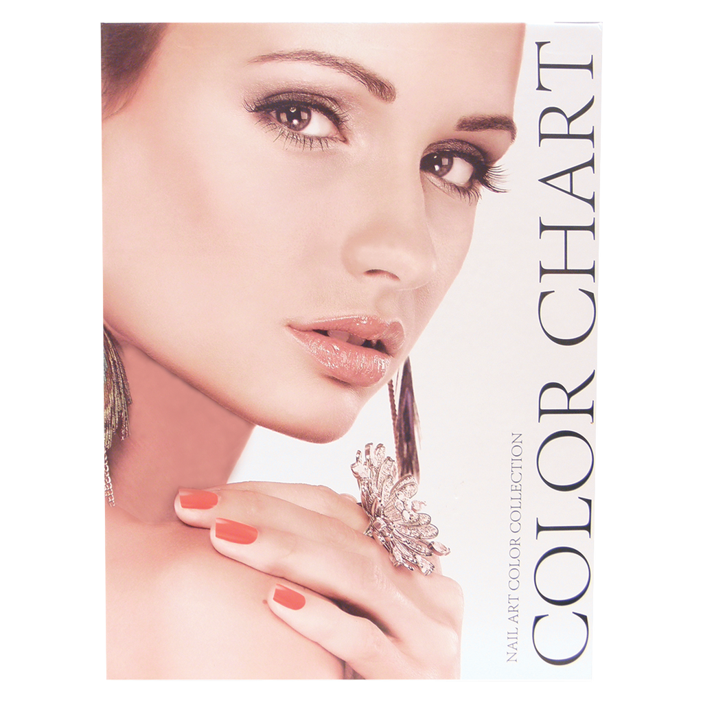 DL NAIL ART COLOR CHART (120 COLORS)