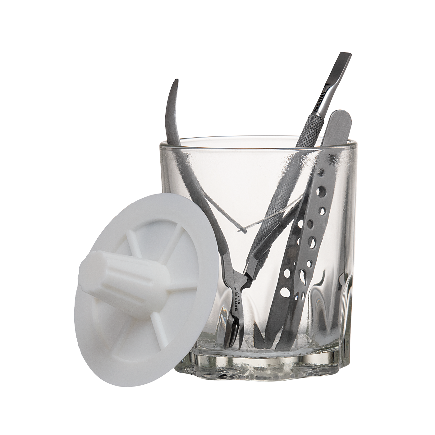 DL GLASS STERILIZING JAR (4 OZ)