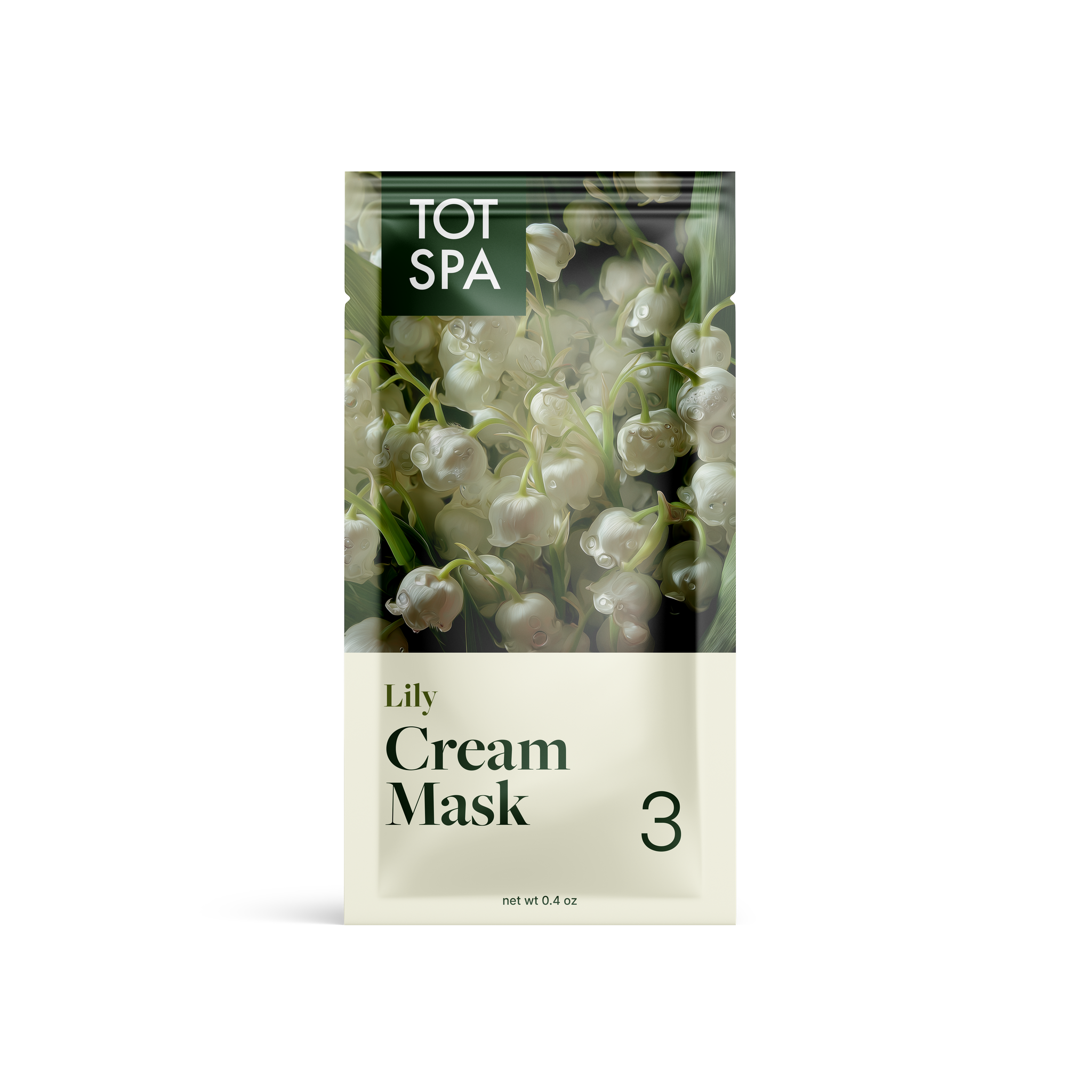 TOT Cream Mask Lily of the Valley Pouch 300 PC