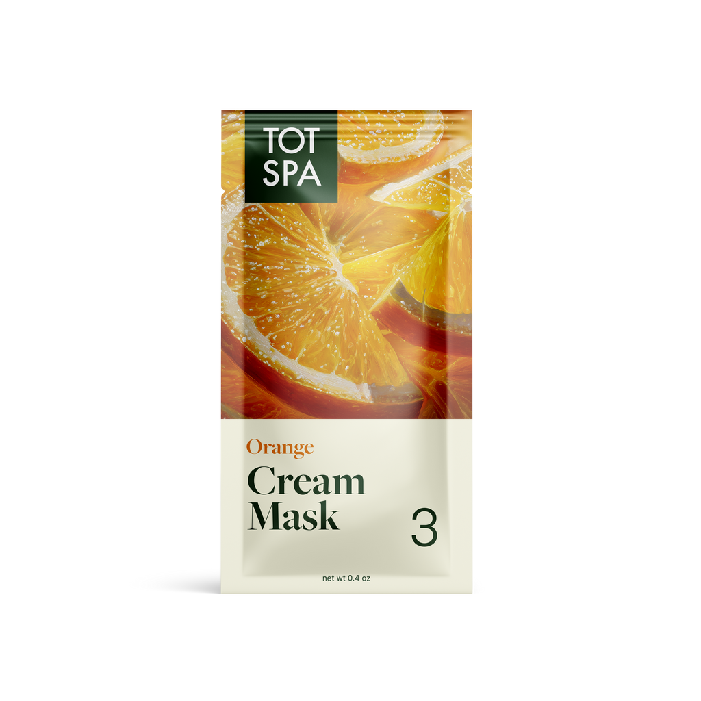 TOT Cream Mask Orange Pouch 300 PC