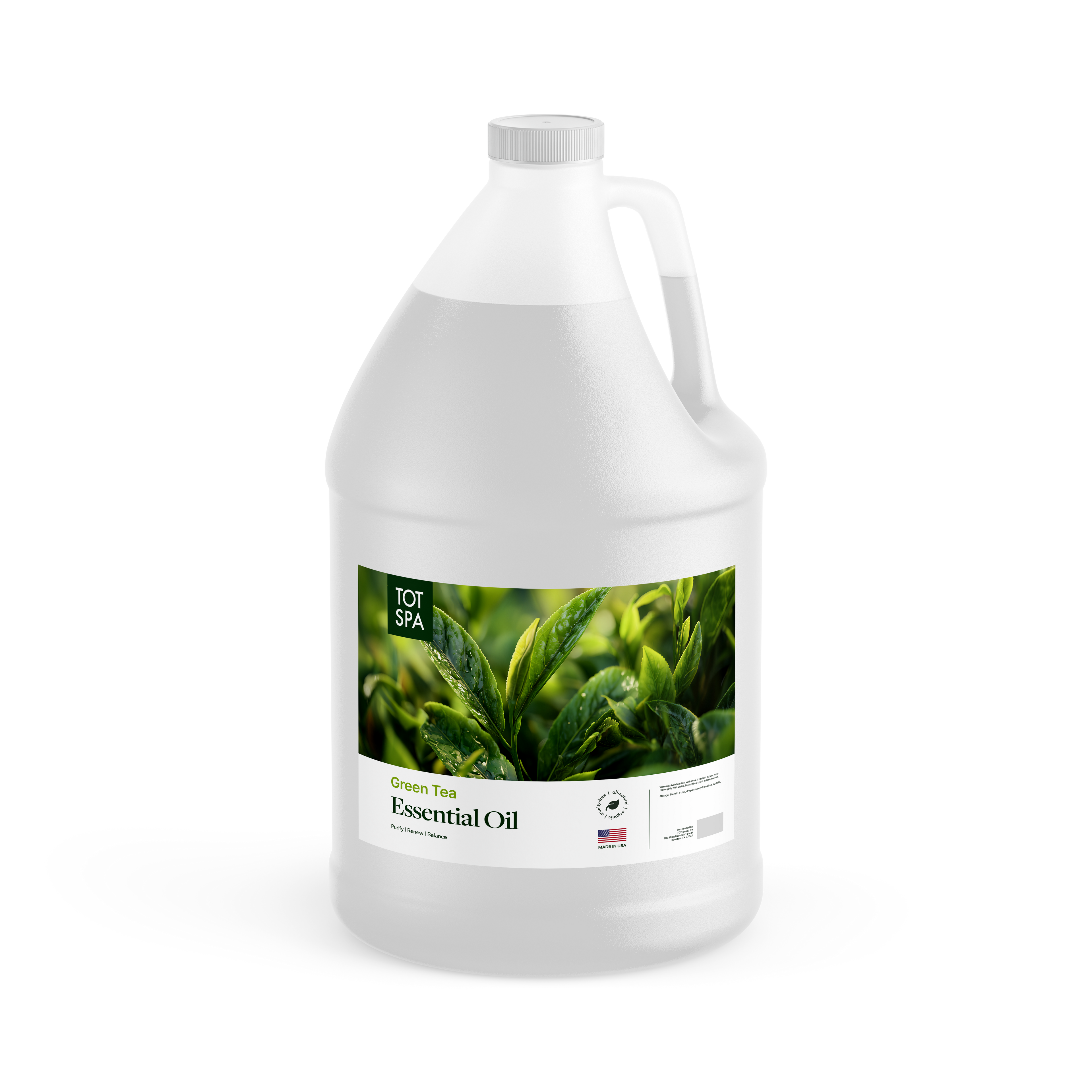 TOT Spa Essential Oil Green Tea 1 Gallon