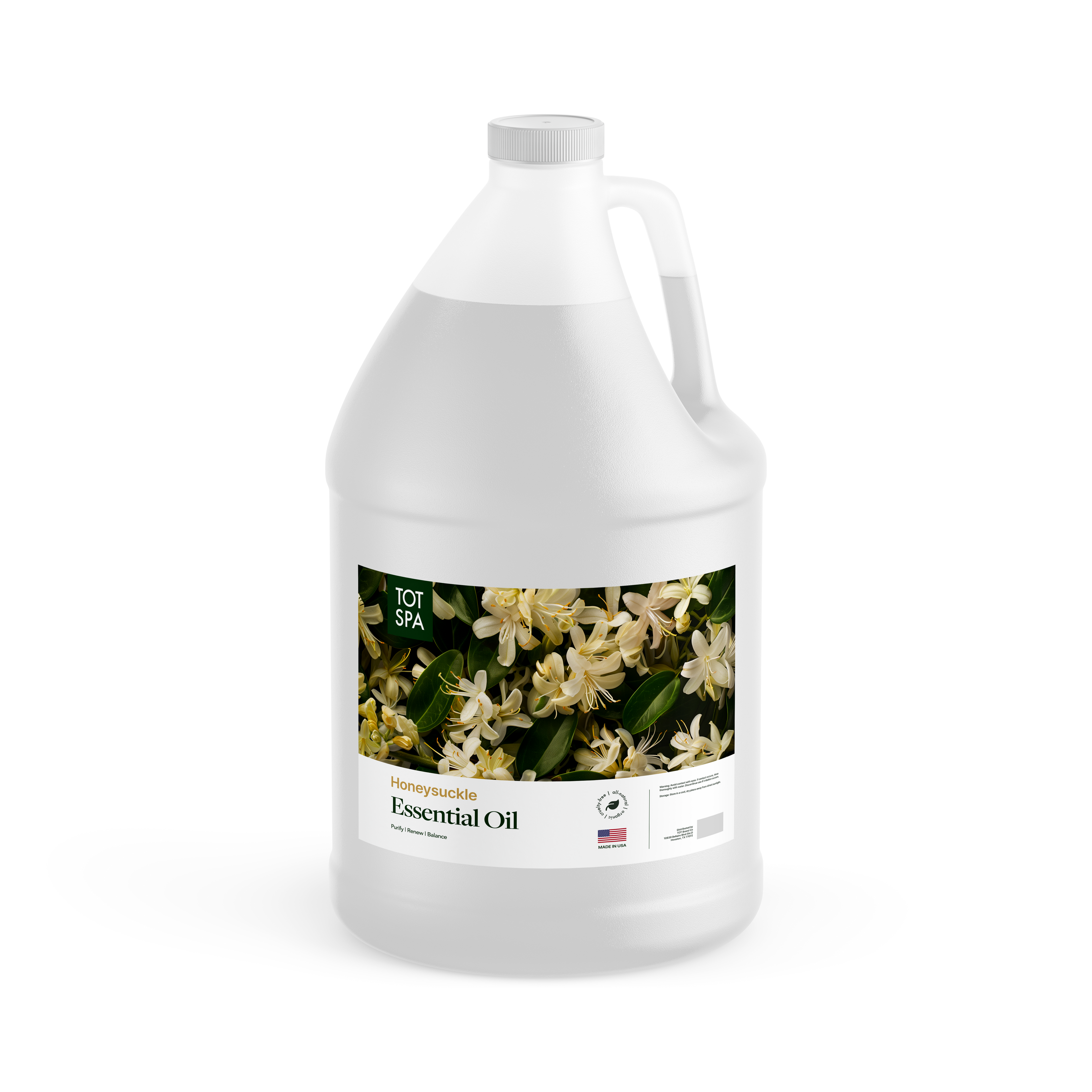 TOT Spa Essential Oil Honeysuckle 1 Gallon