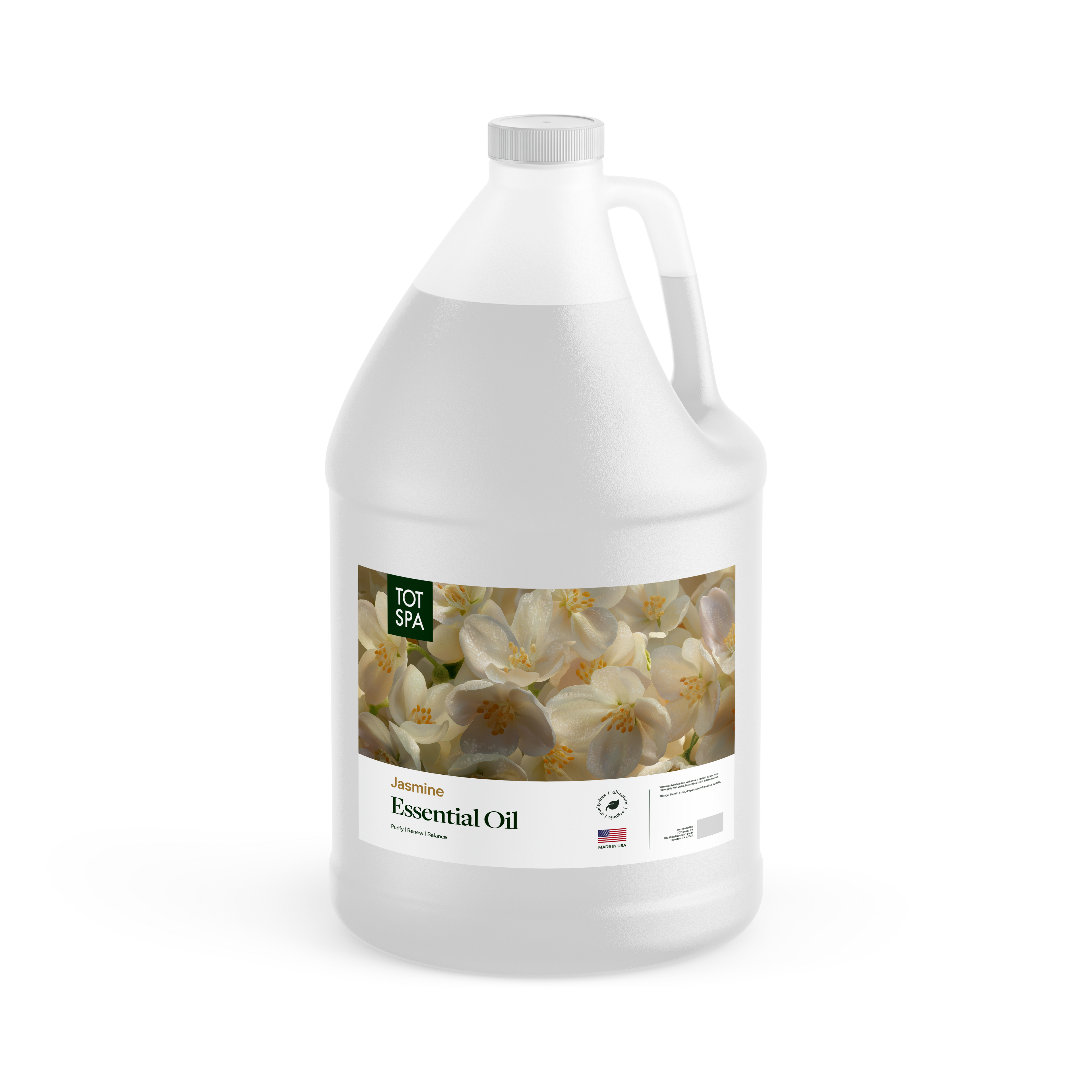 TOT Spa Essential Oil Jasmine 1 Gallon