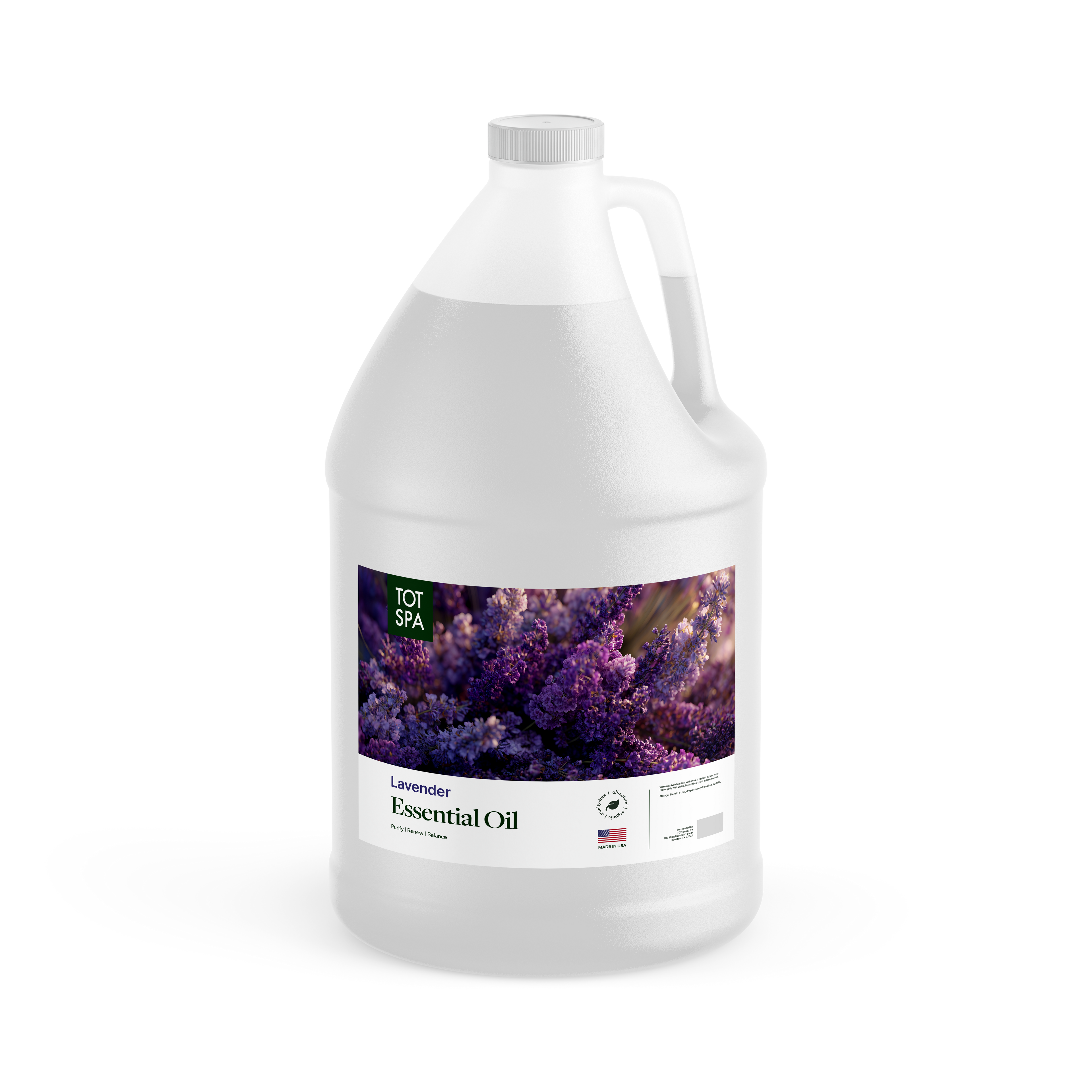 TOT Spa Essential Oil Lavender 1 Gallon