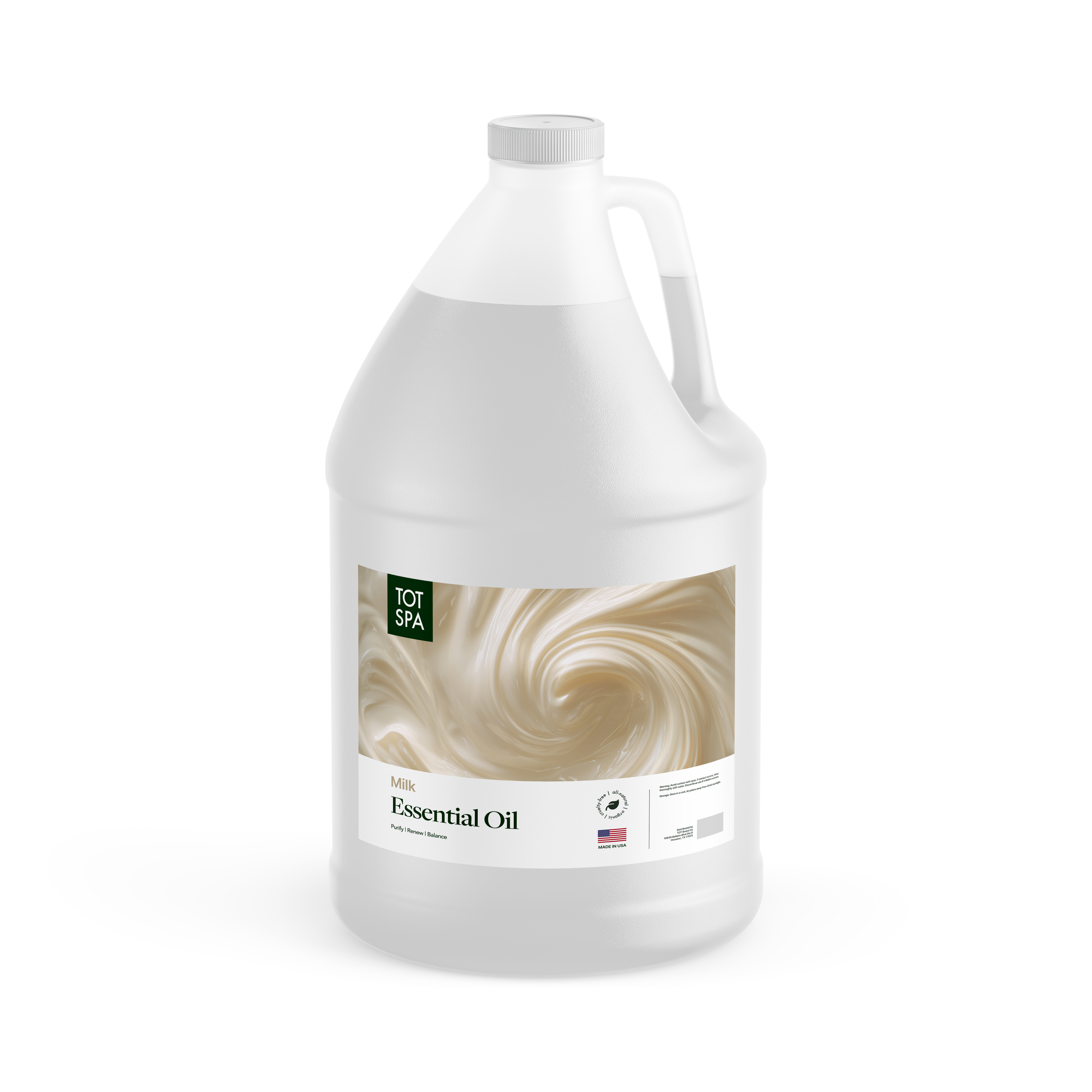 TOT Spa Essential Oil Milk 1 Gallon